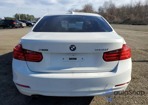 2014 BMW 320 I xDrive z USA, uszkodzony, nr VIN WBA3C3C51EP662498
